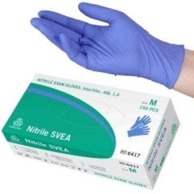 NITRILE MEDICAL PUDERFRI SKYDDSHANDSKE  150 ST